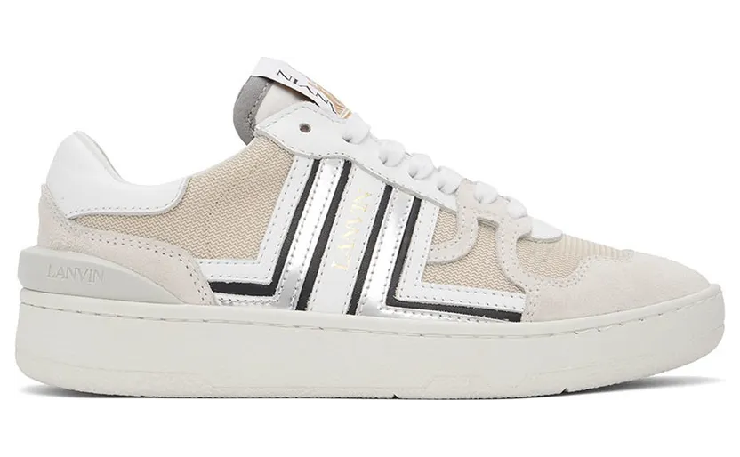 Lanvin Taupe Clay Low-Top Sneakers (FW-SKDK00-NASP-P22)