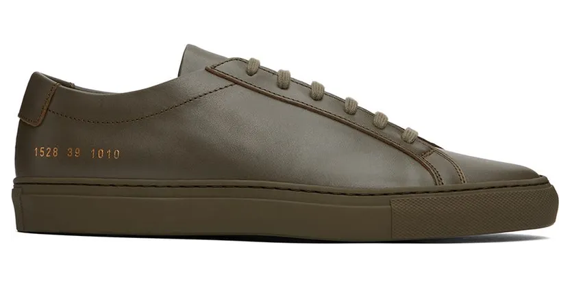 Common Projects White Original Achilles Low Sneakers (ARTICLE 1528)