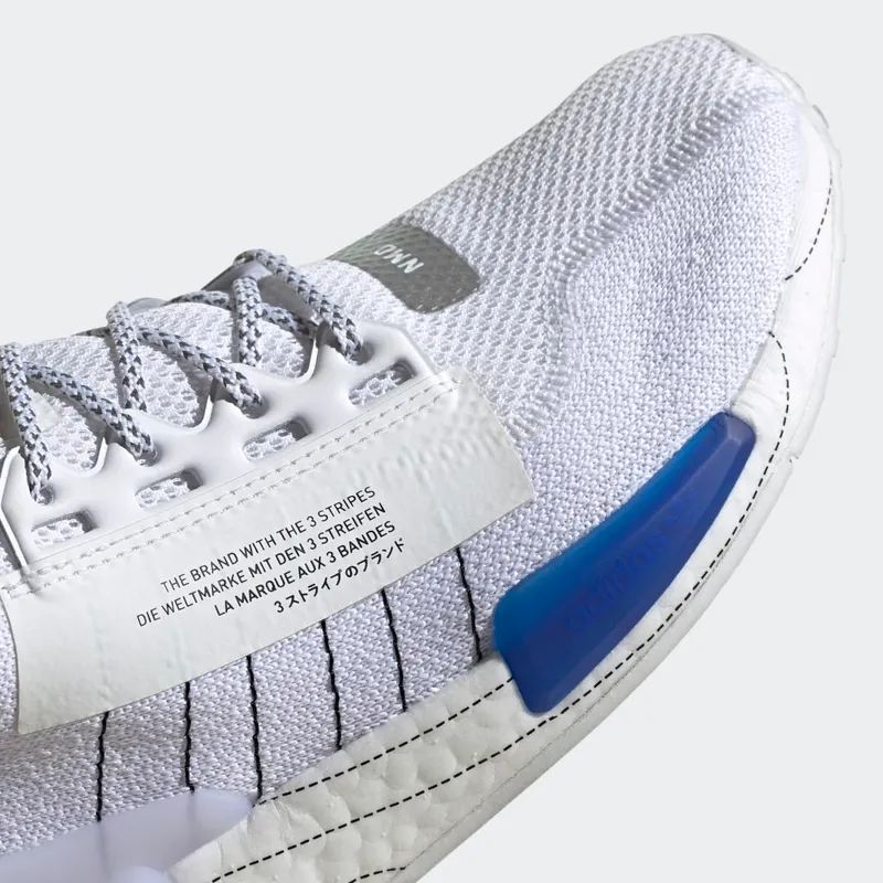 adidas NMD_R1 V2 Cloud White / Core Black / Bold Blue (GX0544)