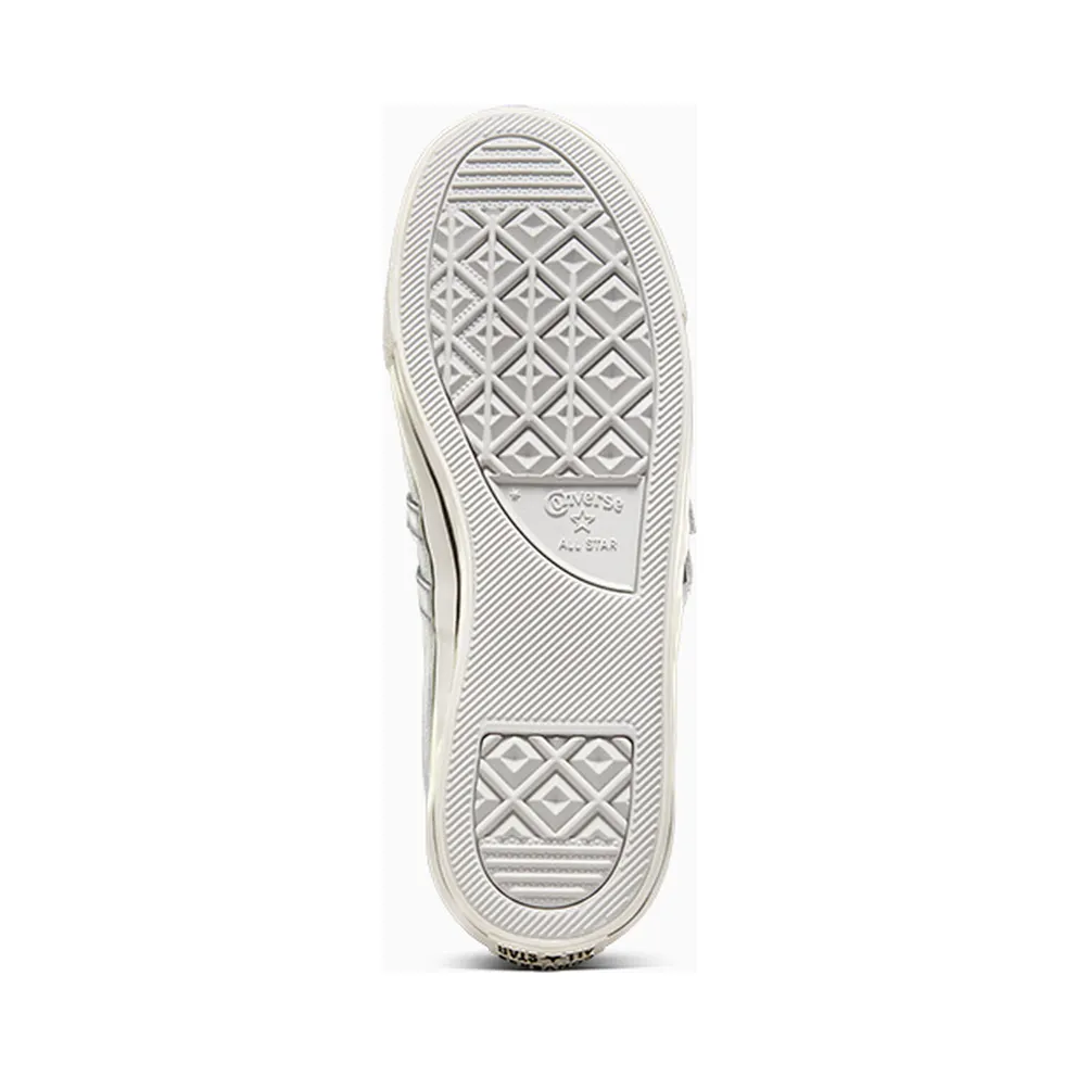 Converse Chuck Taylor All Star Mary Jane Metallic Leather Silver/Egret/Black (A12201C)