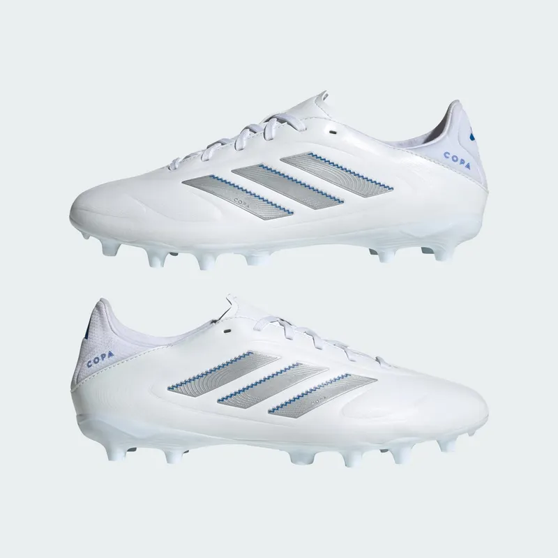 adidas Copa Pure 3 League FG/MG Cloud White Silver Metallic Bright Royal (ID9051)