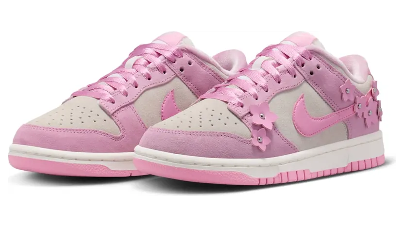 Nike Dunk Low Womens Femme Pink Flower: clean roze zomer-Dunk (5)