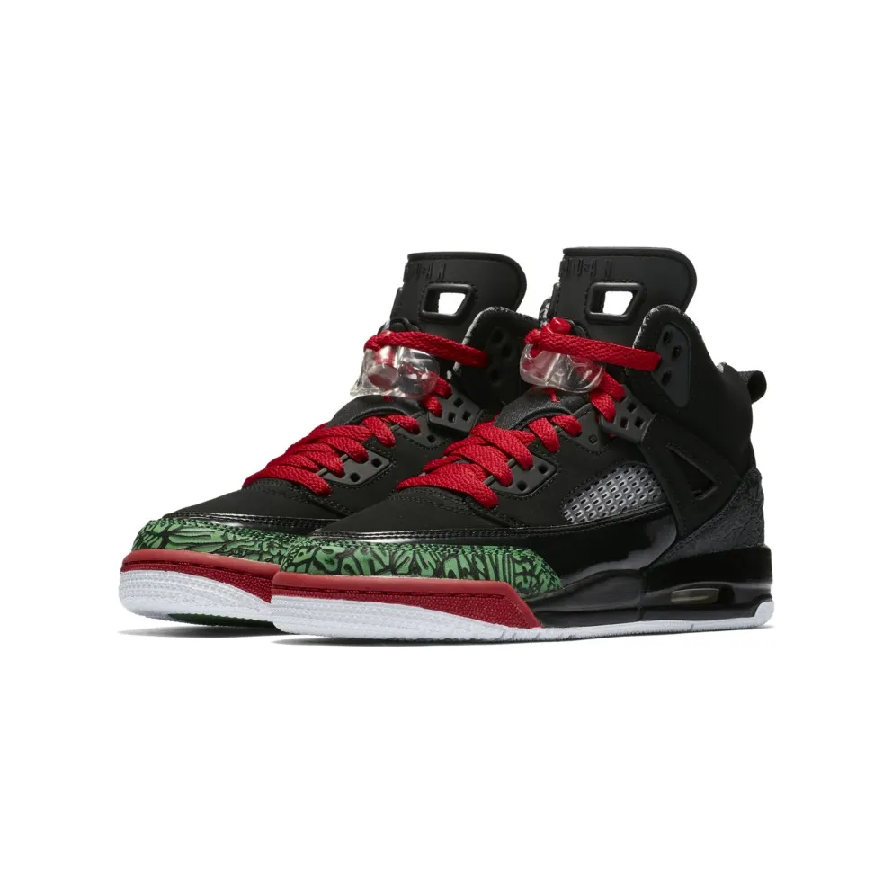 Jordan Spizike Black Varsity Red 2017 (GS) Black/Varsity Red-Classic-Green-White (317321-026)