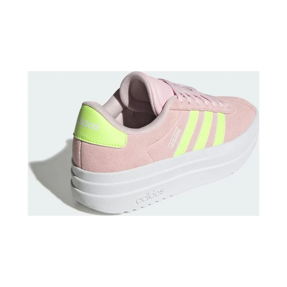 Adidas VL Court Bold Clear Pink / Hi-Res Yellow / Cloud White (JI1017)