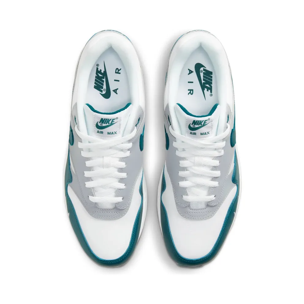 Nike Air Max 1 Dark Teal Green White/Dark Teal Green-Wolf Grey-Black (DH4059-101)