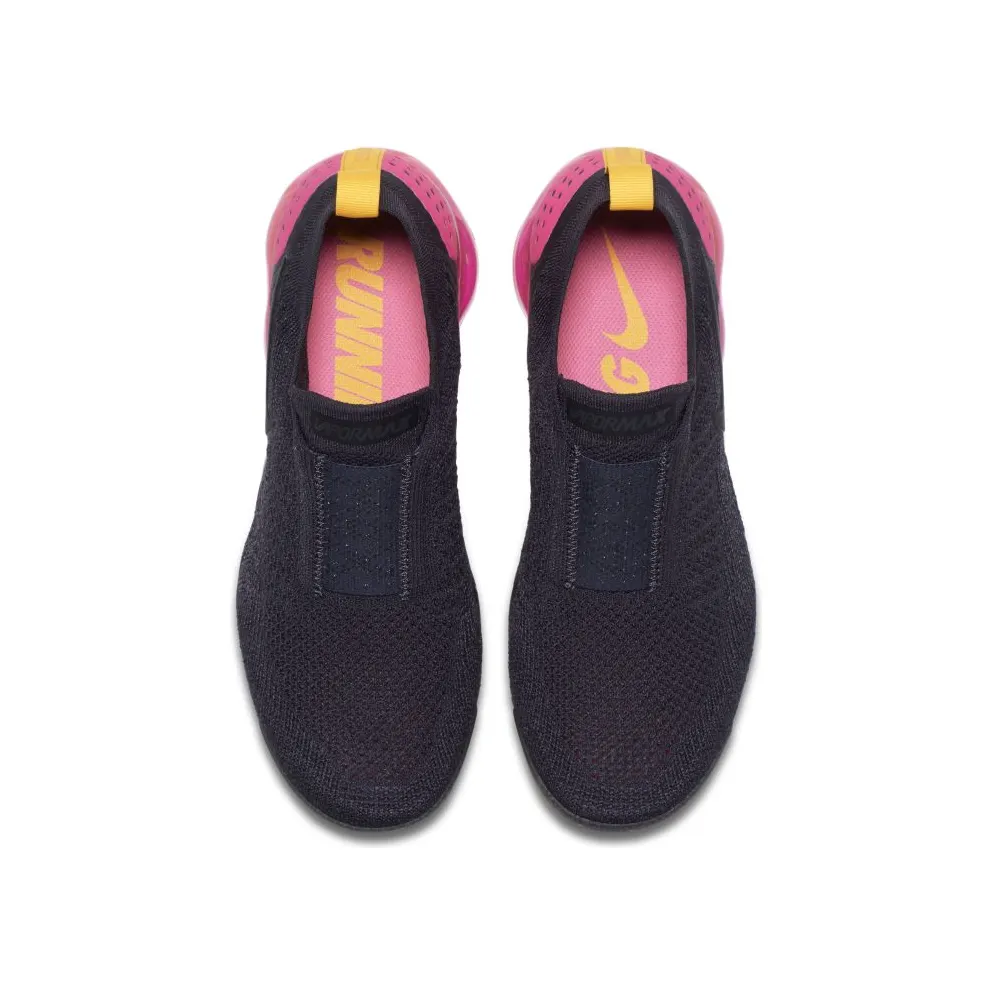 Nike Air VaporMax Flyknit Moc 2 Gridiron Pink Blast (W) Gridiron/Black-Pink Blast-Laser Orange (AJ6599-001)