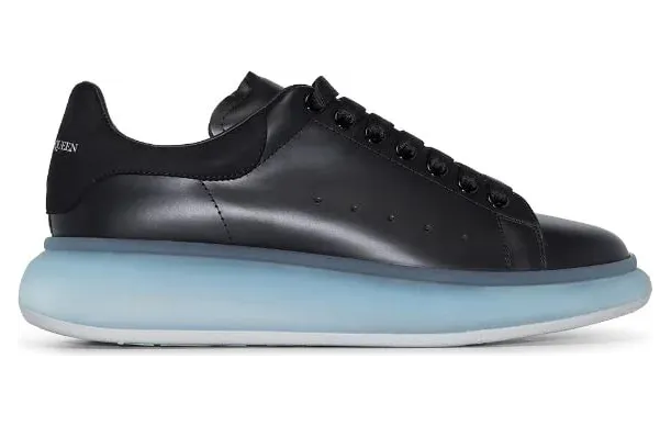Alexander McQueen Oversized Black Blue Sole (667828WIAFA1434)