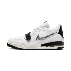 Air Jordan Legacy 312 Low White Black Elephant Swoosh “White / Black / Sail / Wolf Grey” (CD7069-110)