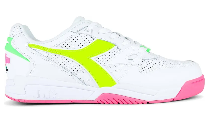 Diadora Heritage Fluo Pack Rebound Ace Sneaker weiß (501.175546-C3772)