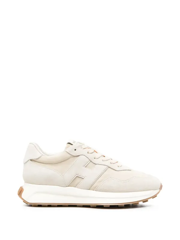 Hogan H641 logo-patch – Beige (HXW6410FZ40V4S)
