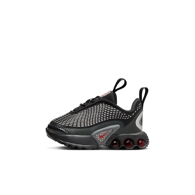 Nike Air Max Dn “Black / Metallic Silver / University Red” (FN4452-009)