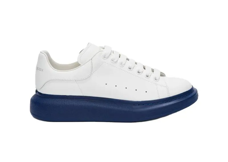 Alexander McQueen Oversized White Pastel Blue Sole (553770WHTQ49833)