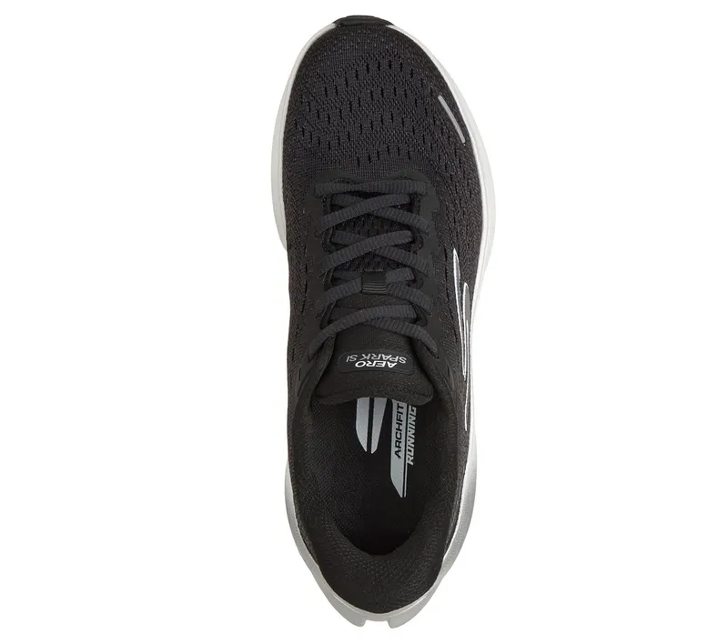 Skechers Slip-ins: Aero Spark Sneaker Black/Silver
