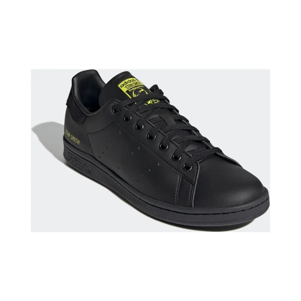 adidas Stan Smith Core Black / Core Black / Semi Solar Yellow (H00326)