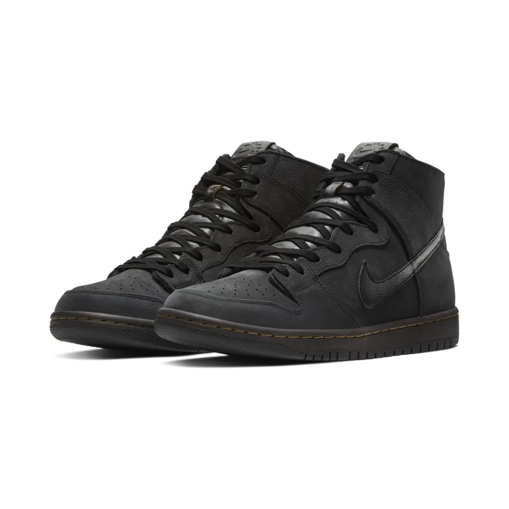 Nike SB Dunk High Deconstructed Doc Martens Black/Black-Velvet Brown-Peat Moss (AR7620-002)