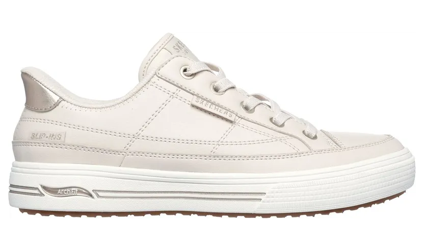 Skechers Slip-ins: Arch Fit Arcade – Catch Ya There Sneaker Gebroken Wit