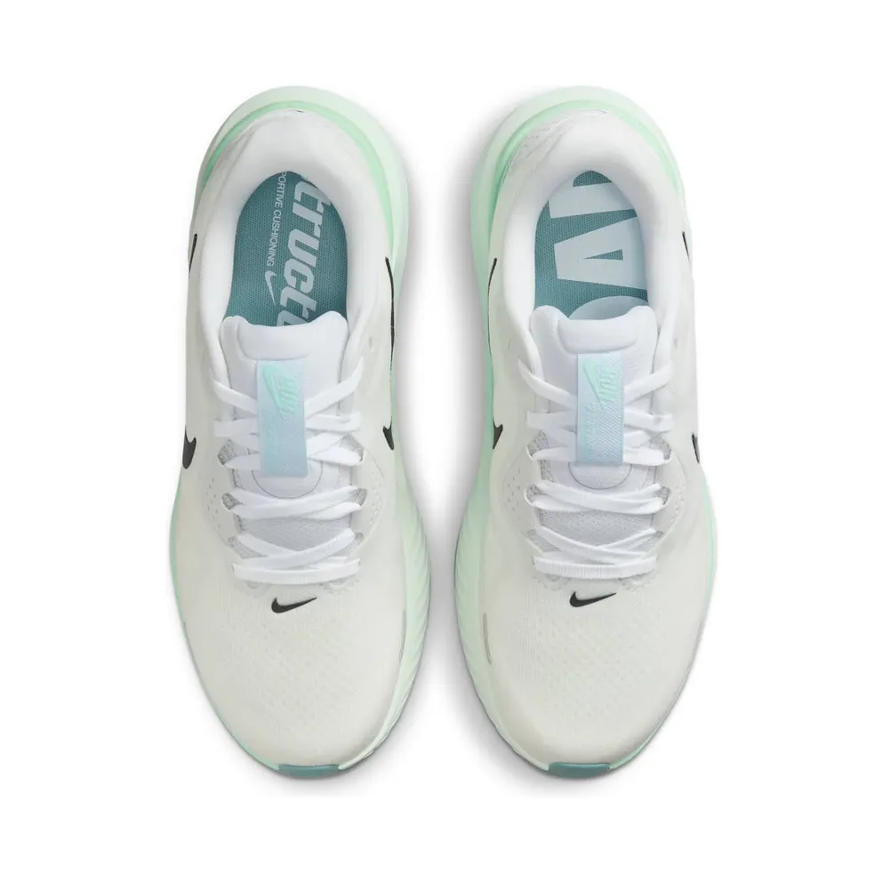 Nike Structure 26 White Black Barely Green (HJ1101-100)