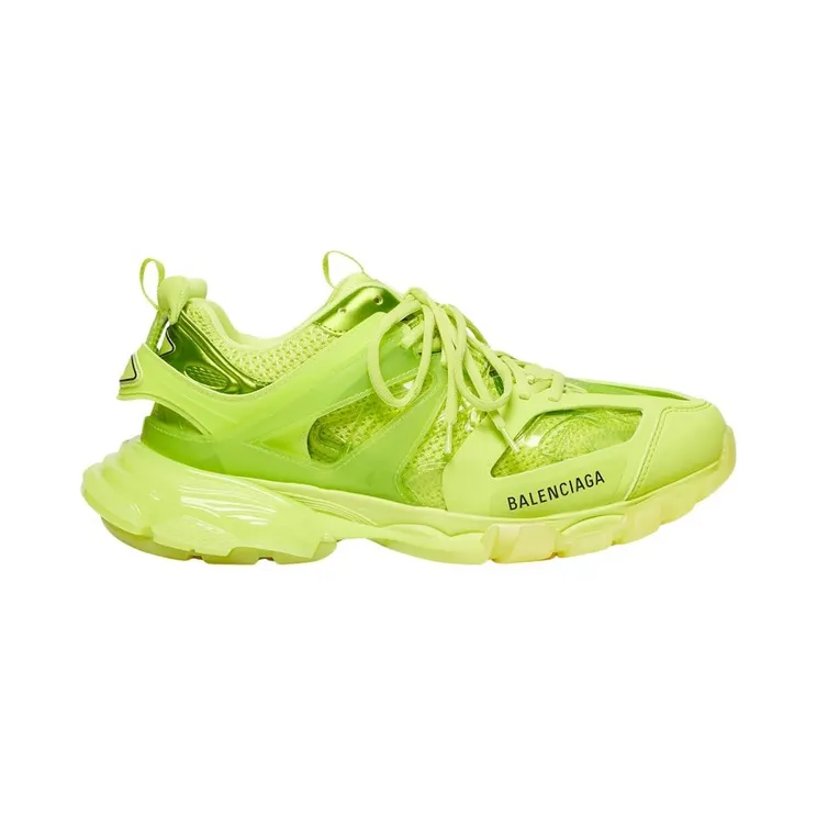 Balenciaga Track Clear Sole Neon Yellow (647742W3BM47500)
