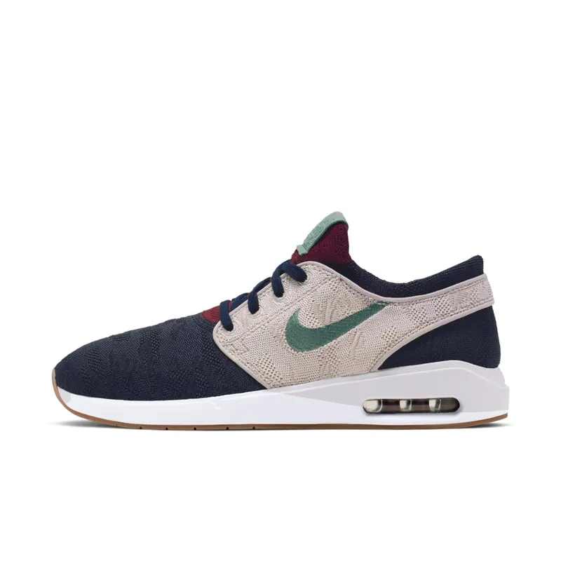 Nike  SB Air Max Janoski 2 Obsidian Desert Sand White/Celestial Gold-Gum Light Brown-Obsidian (AQ7477-401)