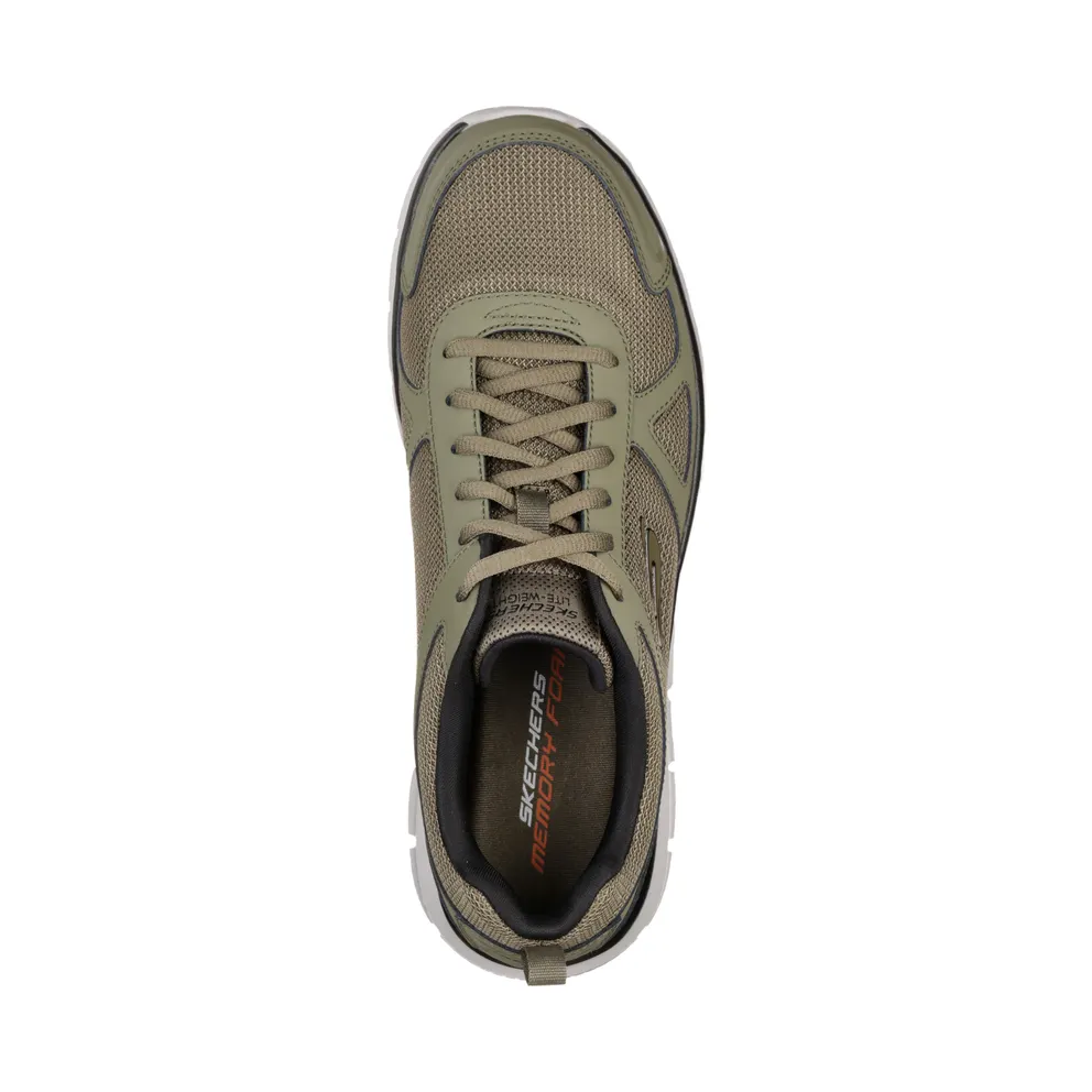 Skechers Track – Olijf / Black – “Green” (52631 OLBK)