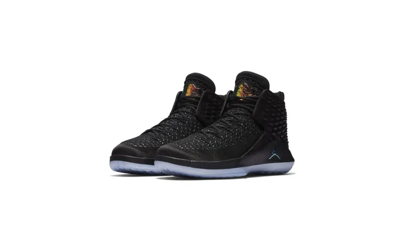 Jordan Air XXXII Black Cat Black/Multi-Color-Metallic Silver (AA1253-003)