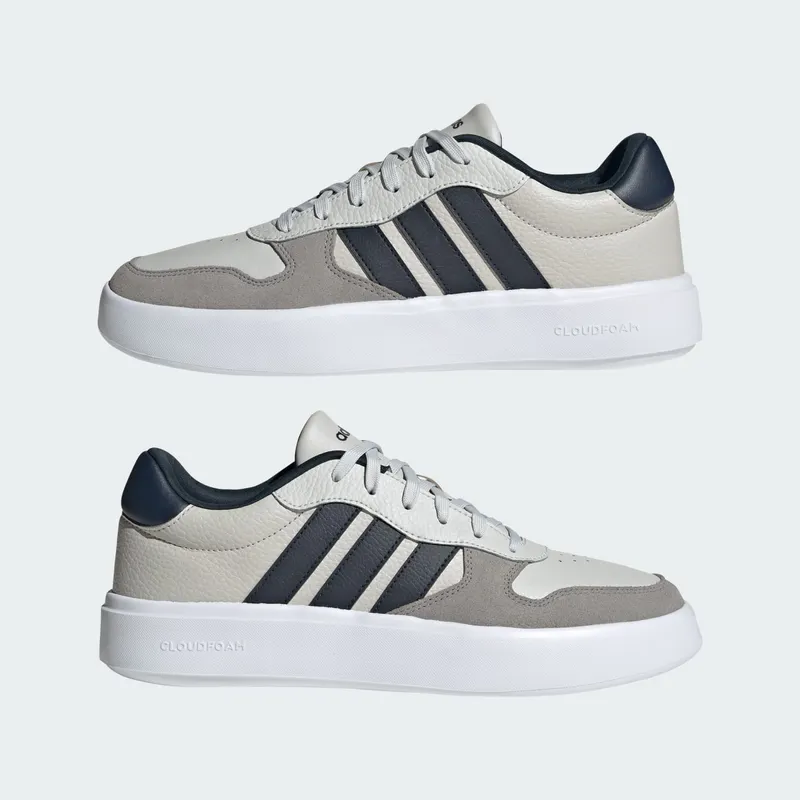 Adidas Litecourt Grey One / Aurora Ink / Cloud White (JS3876)