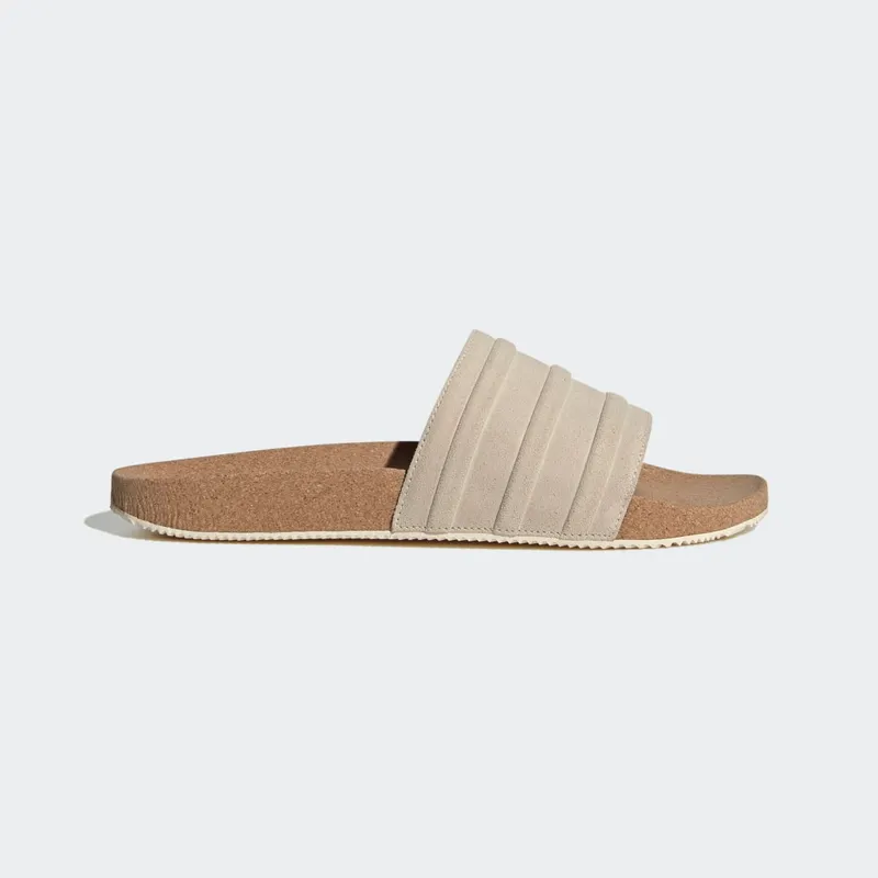 adidas adilette Premium Slides Wonder White / Wonder White / Blue (ID2016)