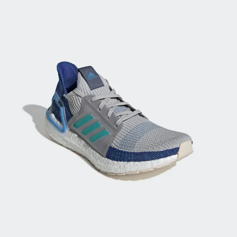 adidas Ultra Boost 2019 Grey Two Shock Cyan Grey Two/Grey Two/Shock Cyan (F35240)