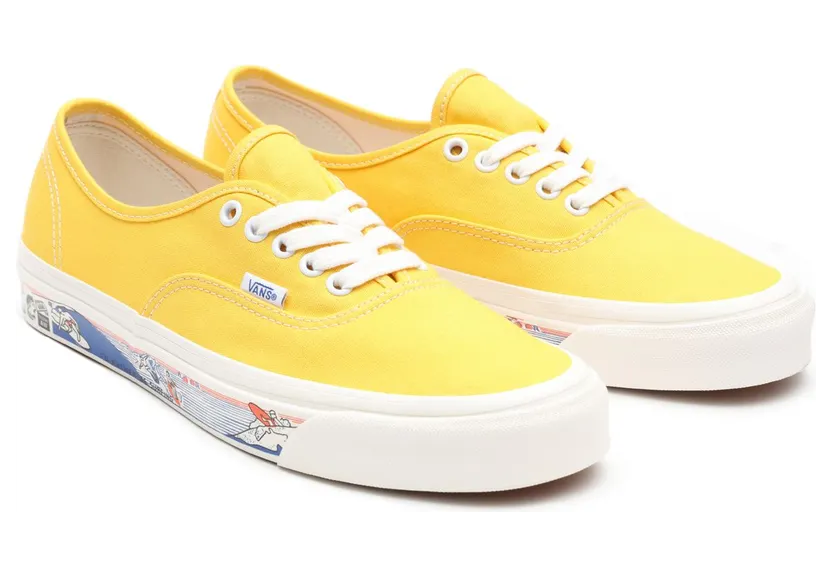 VANS Anaheim Factory Authentic 44 Dx Schoenen Geel (VN0A54F241Q)