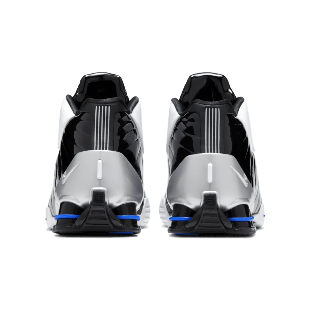 Nike Shox BB4 Black Patent White/Metallic Silver-Black-Racer Blue (AT7843-102)