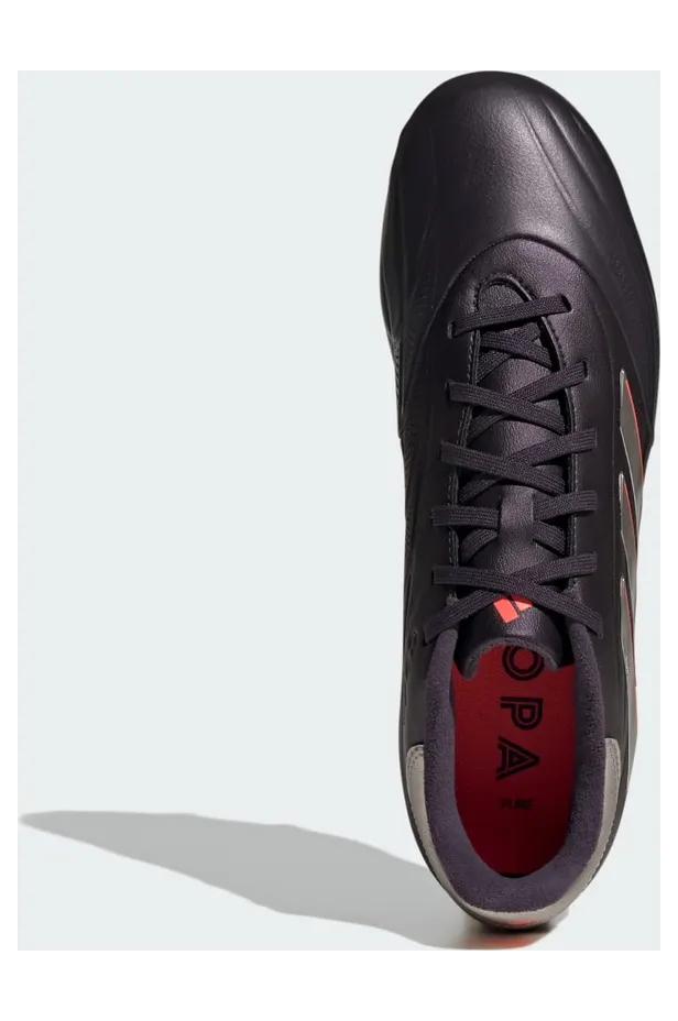 adidas Copa Pure 2 League FG Aurora Black Platinum Metallic Turbo (IG8716)