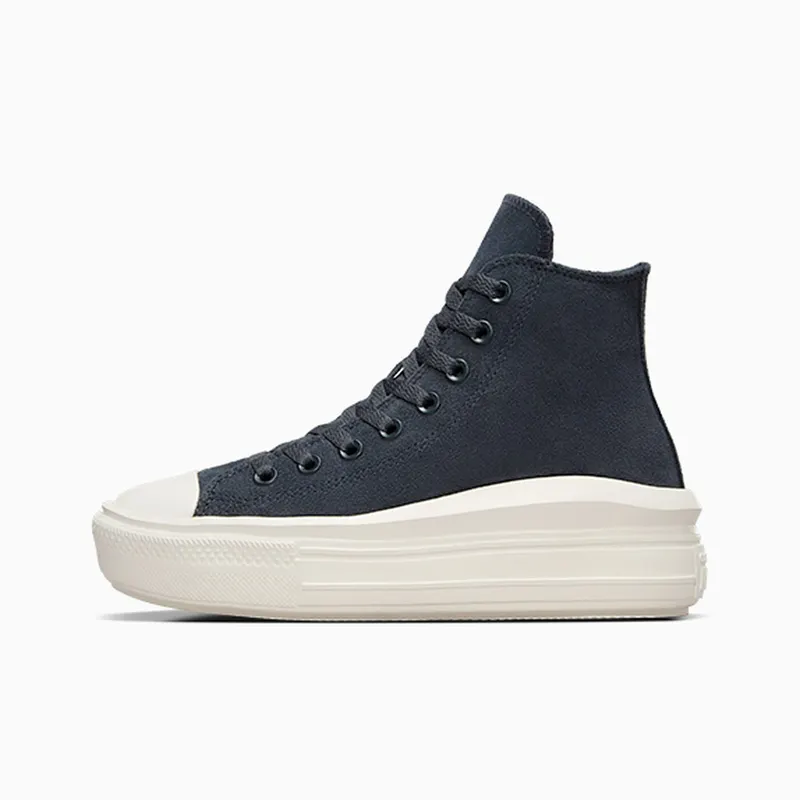 Converse Chuck Taylor All Star Move Platform Colorful Suede Shadow Woods/Egret/Black (A11146C)