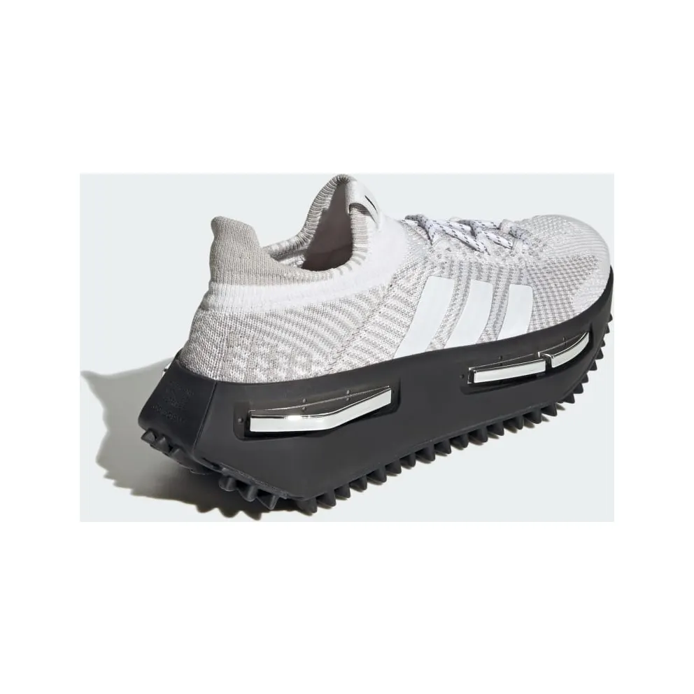 Adidas NMD_S1 Cloud White / Core Black / Silver Metallic (ID0361)