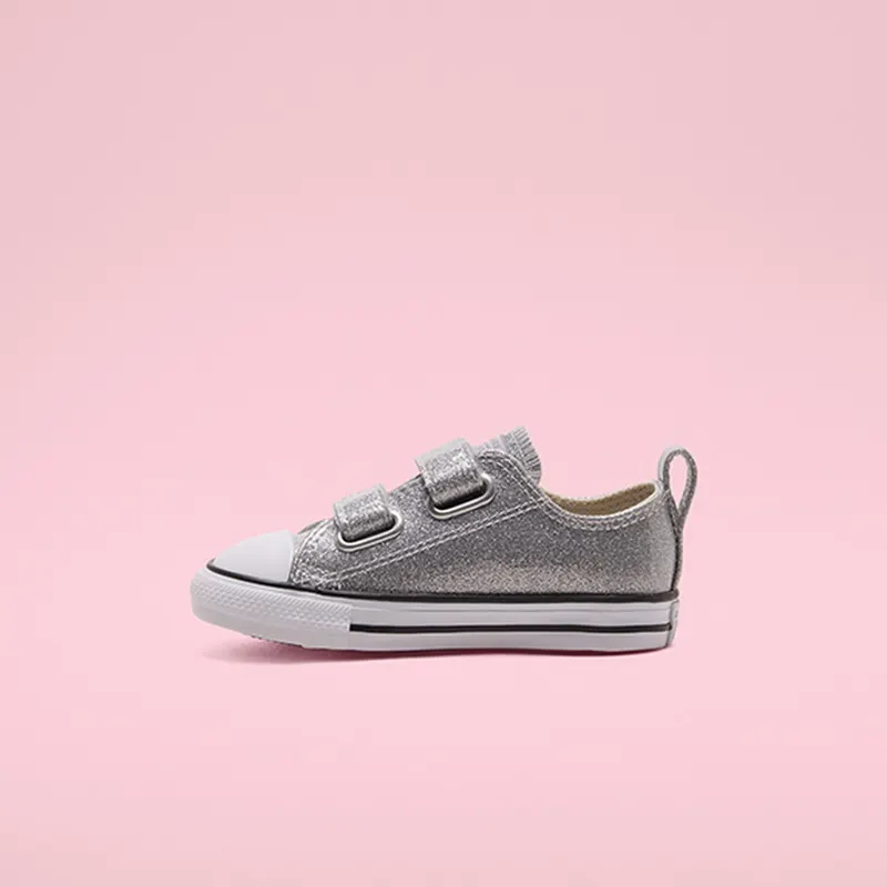 Converse Toddlers’ Coated Glitter Easy-On Chuck Taylor All Star Low Top (768470C)