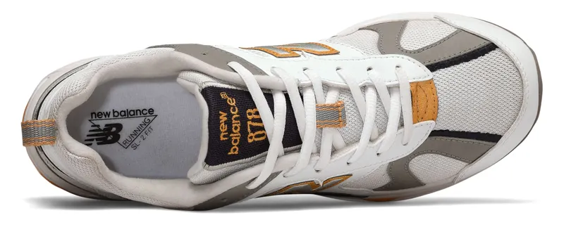 New Balance CM878 White Grey White/Grey/Yellow (CM878TCA)