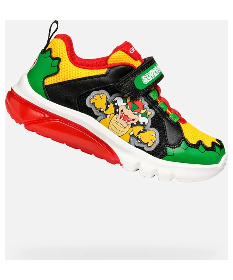 Geox sneaker Groen/Rood (J55LBE01454C3221)