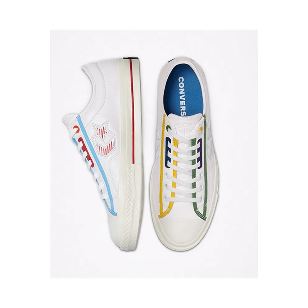 Converse Star Player Low ‘Logo Mashup – White Jet Stream’ White/Jet Stream/White (167141C)