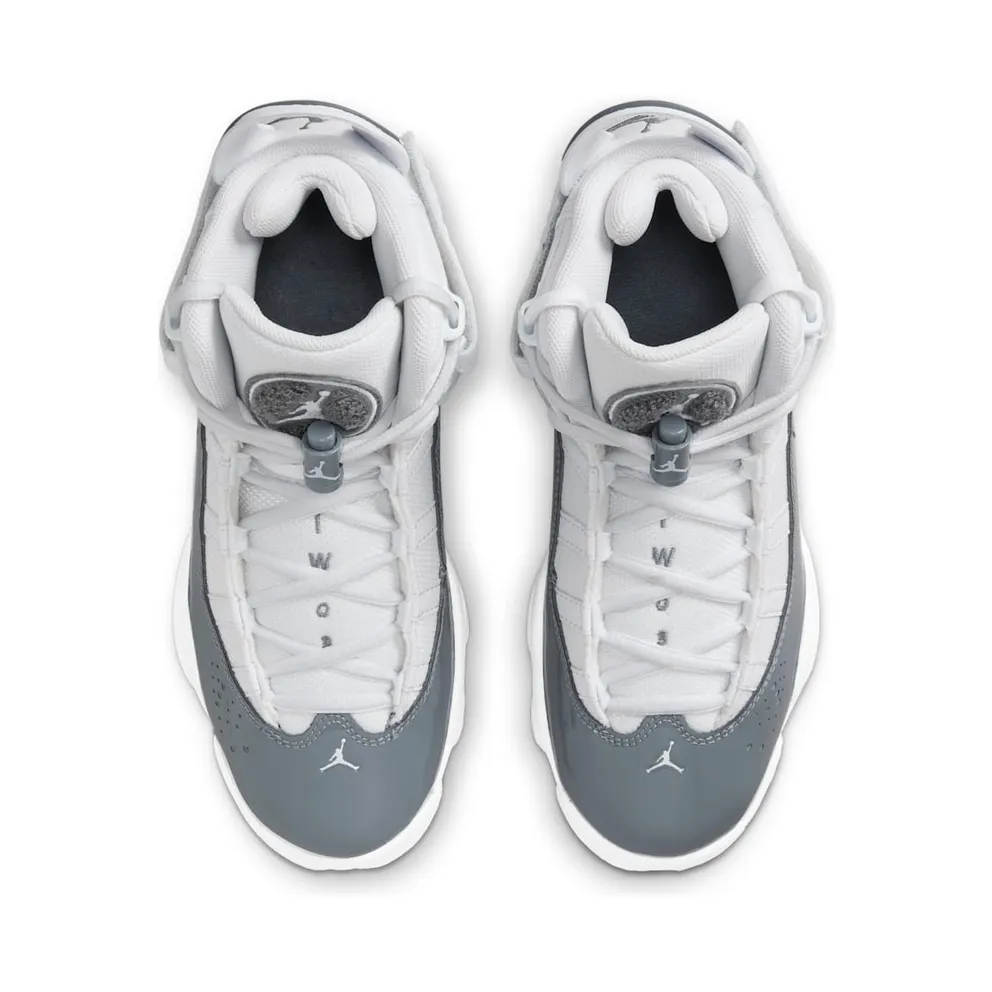 Air Jordan 6 RINGS GS “WHITE COOL GREY” (323419-121)