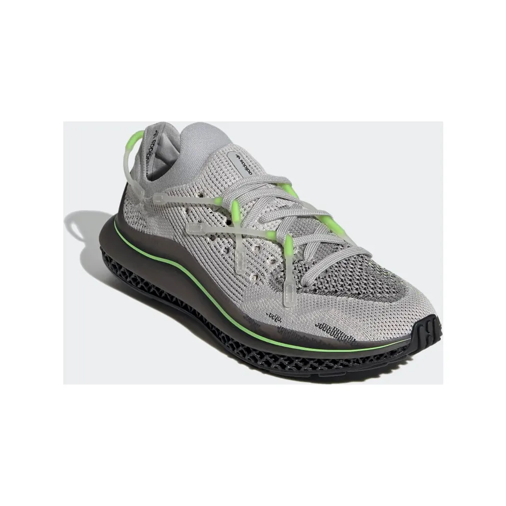 adidas 4D Fusio Grey One / Core Black / Signal Green (H04511)