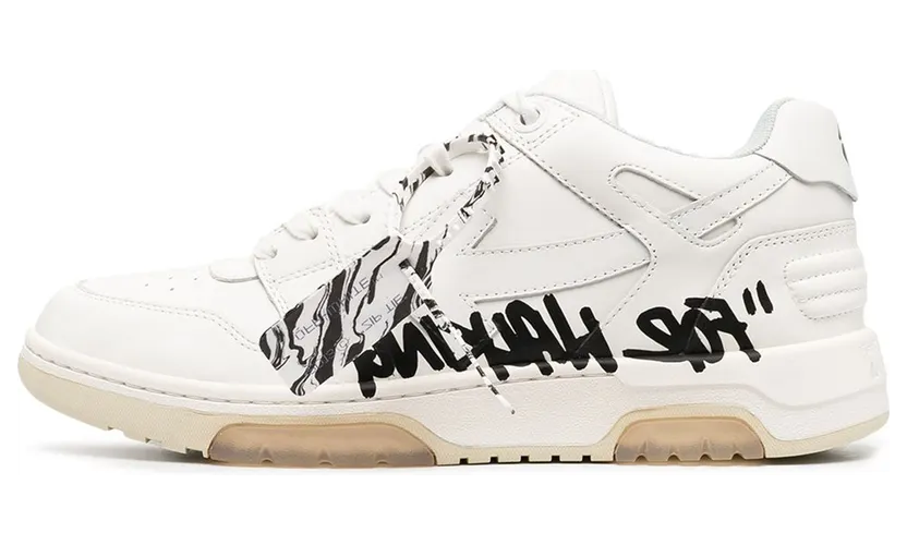 Off-White Out Of Office OOO Low Top ‘For Walking’ White (2020) (OMIA189R21LEA0020101)
