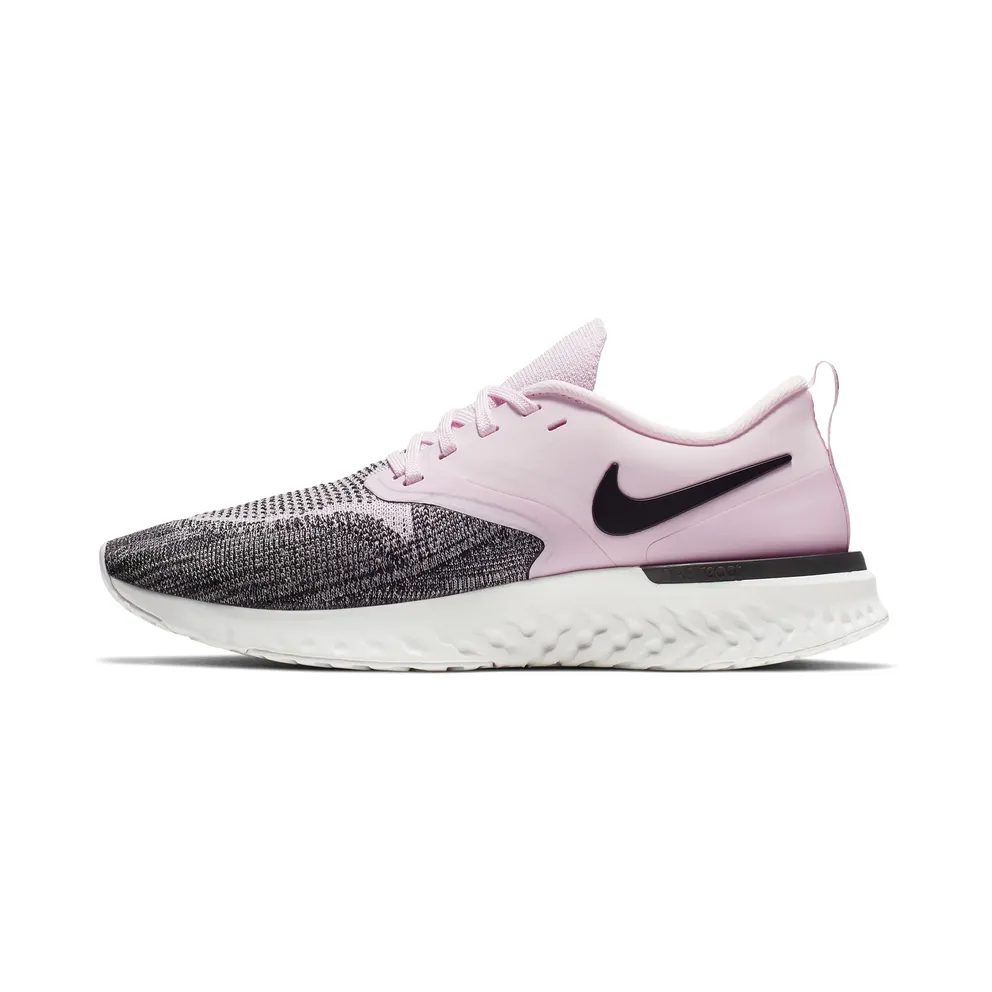 Nike Odyssey React Flyknit 2 “Pink Foam / Platinum Tint / Black” (AH1016-601)