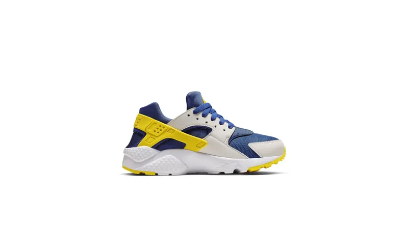 Nike Huarache Run Blue (GS) Igloo Blue/Opti Yellow (654275-418)