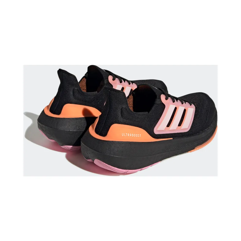 adidas Ultraboost Light Core Black / White Tint / Beam Pink (HQ8599)