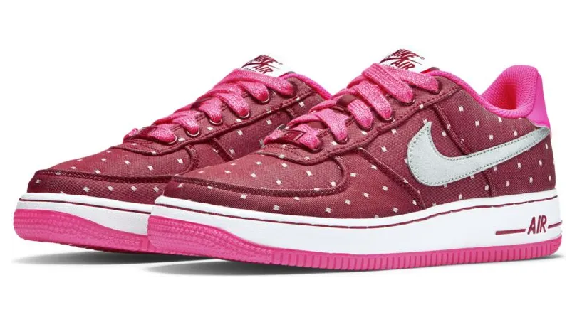 Nike Air Force 1 Dark Red (GS)