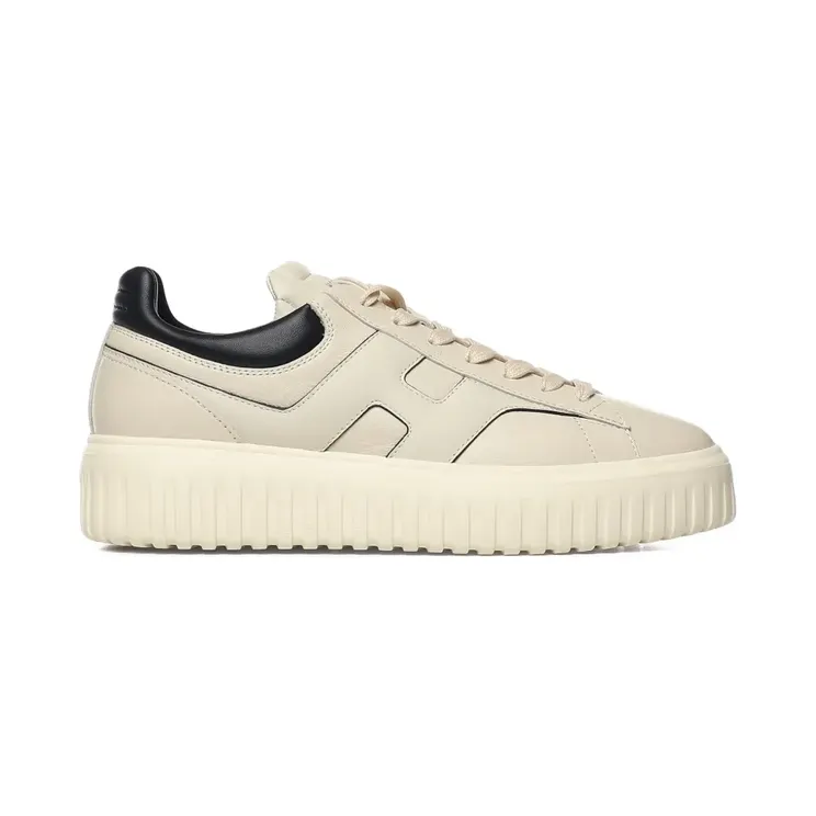 Hogan H-Stripes met plateauzool “White” (HXM6450FE93UY8)