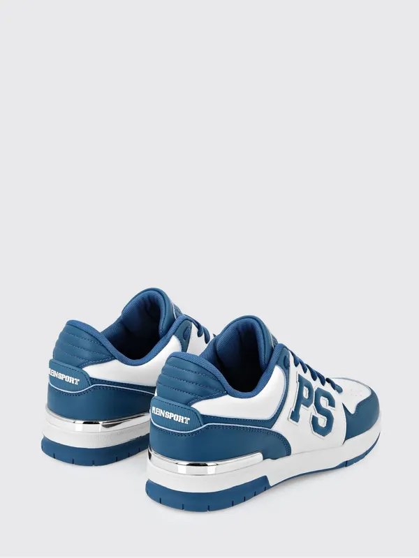 Plein Sport Leather Sneakers Turquoise (SAESUSC0737STE003N08) (2)