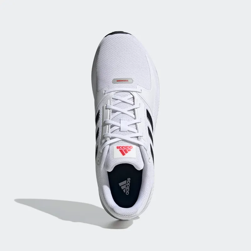 adidas Run Falcon 2.0 Cloud White Core Black Vivid Red (GV9552)