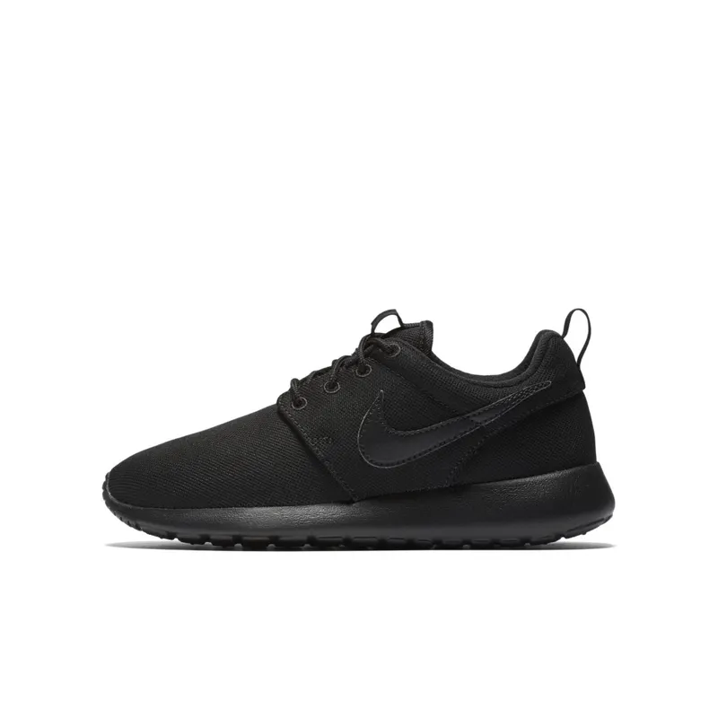 Nike Roshe One Triple Black (GS) Black/Black-Black (599728-031)