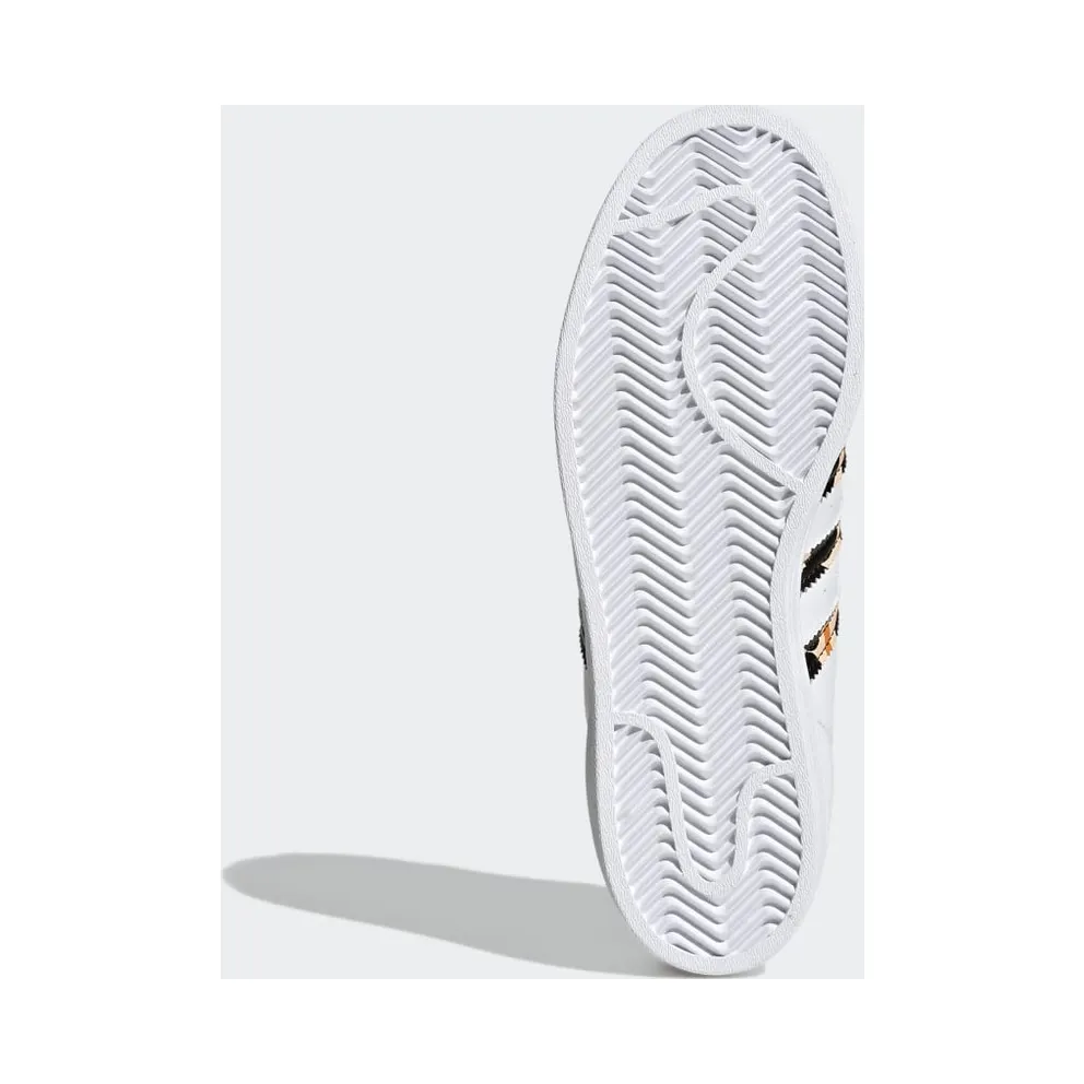 adidas Marimekko Superstar Cloud White / Core Black / Gold Metallic (H04076)