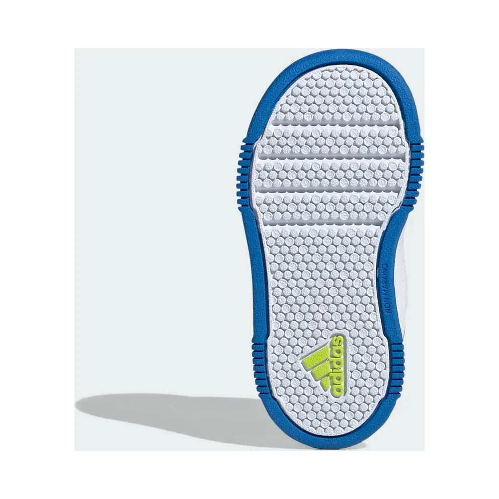 Adidas Tensaur with Velcro Cloud White / Bright Royal / Solar Slime (JH9527)
